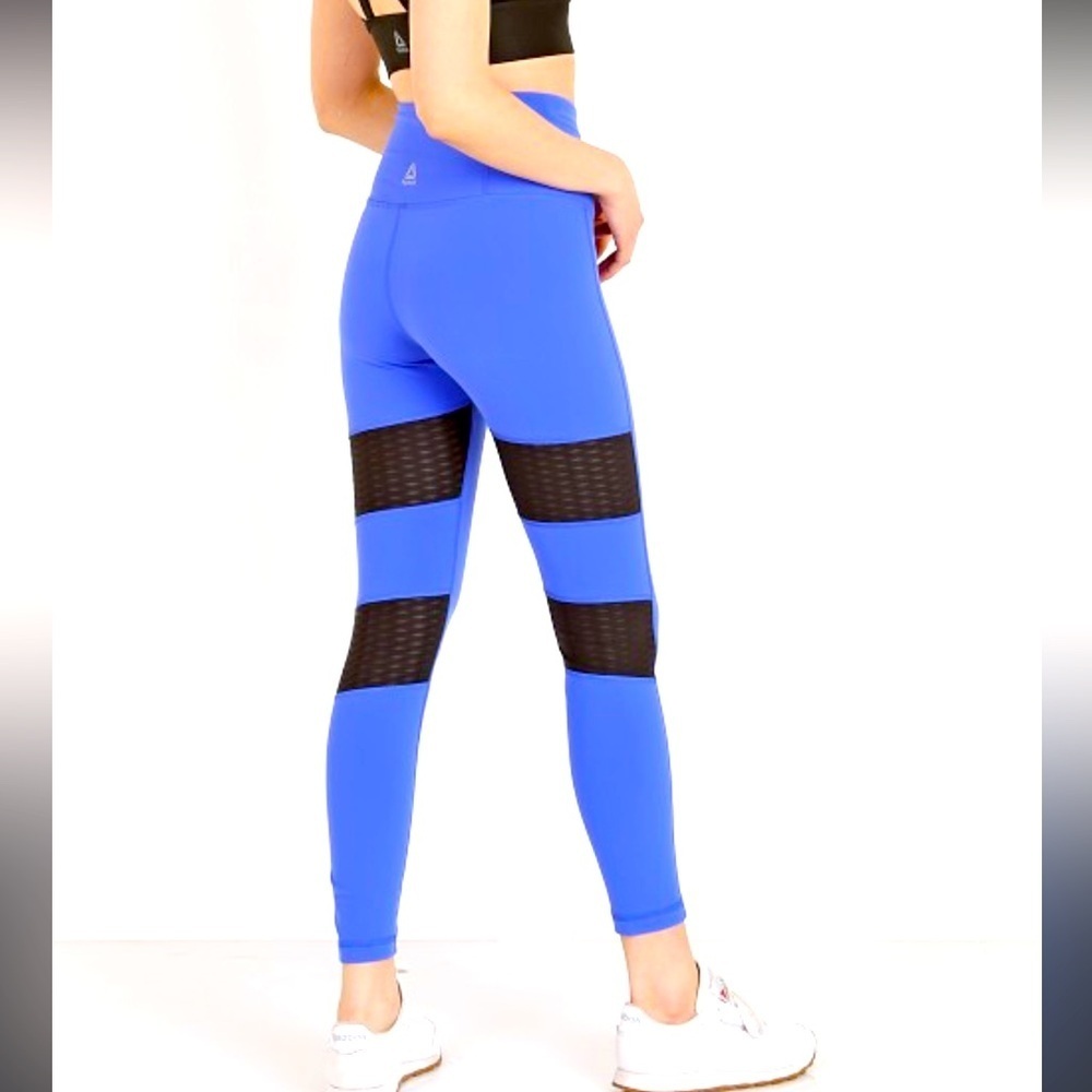 Reebok high rise tight acid blue leggings​​​